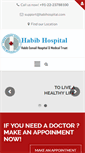 Mobile Screenshot of habibhospital.com